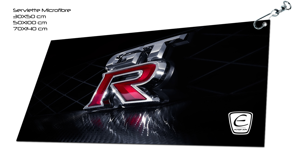 Serviette microfibre siglée GT-R