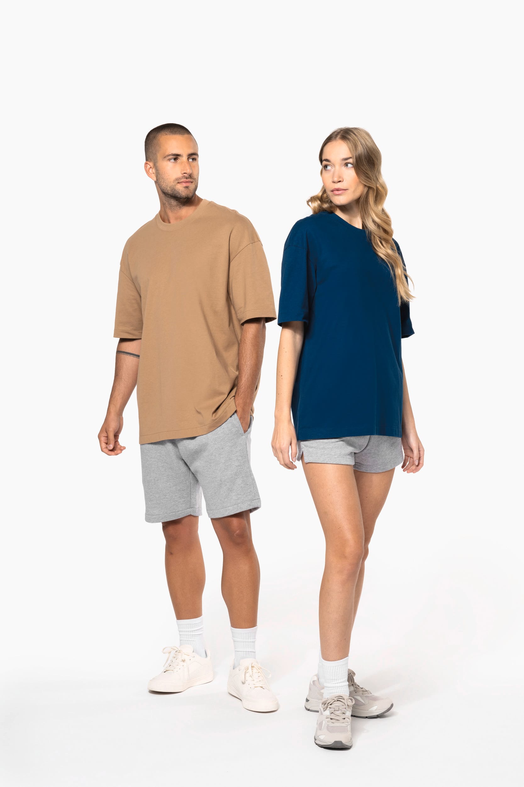 T-shirt unisexe oversize manches courtes – Image 2