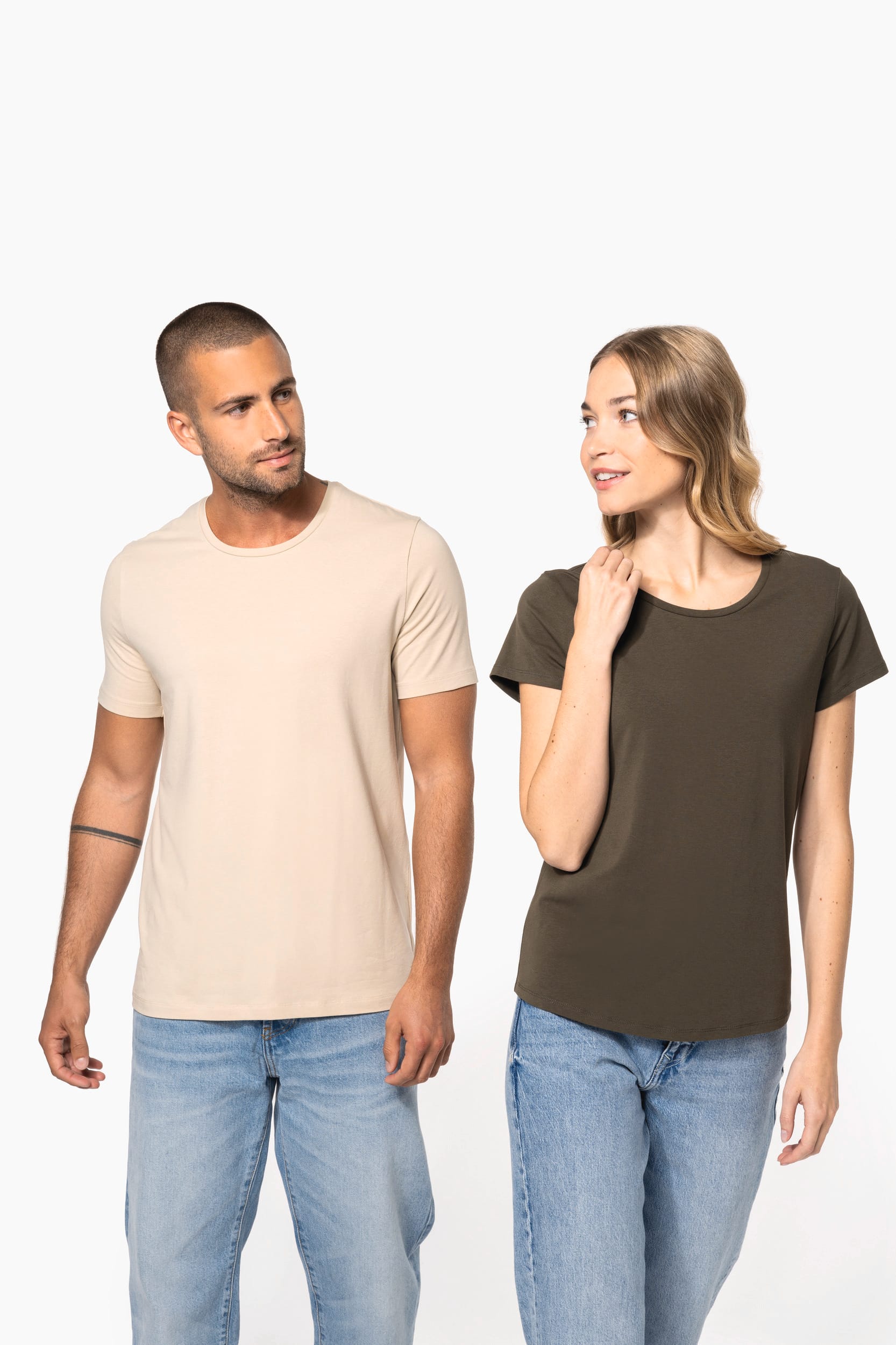 T-shirt col rond manches courtes femme – Image 6
