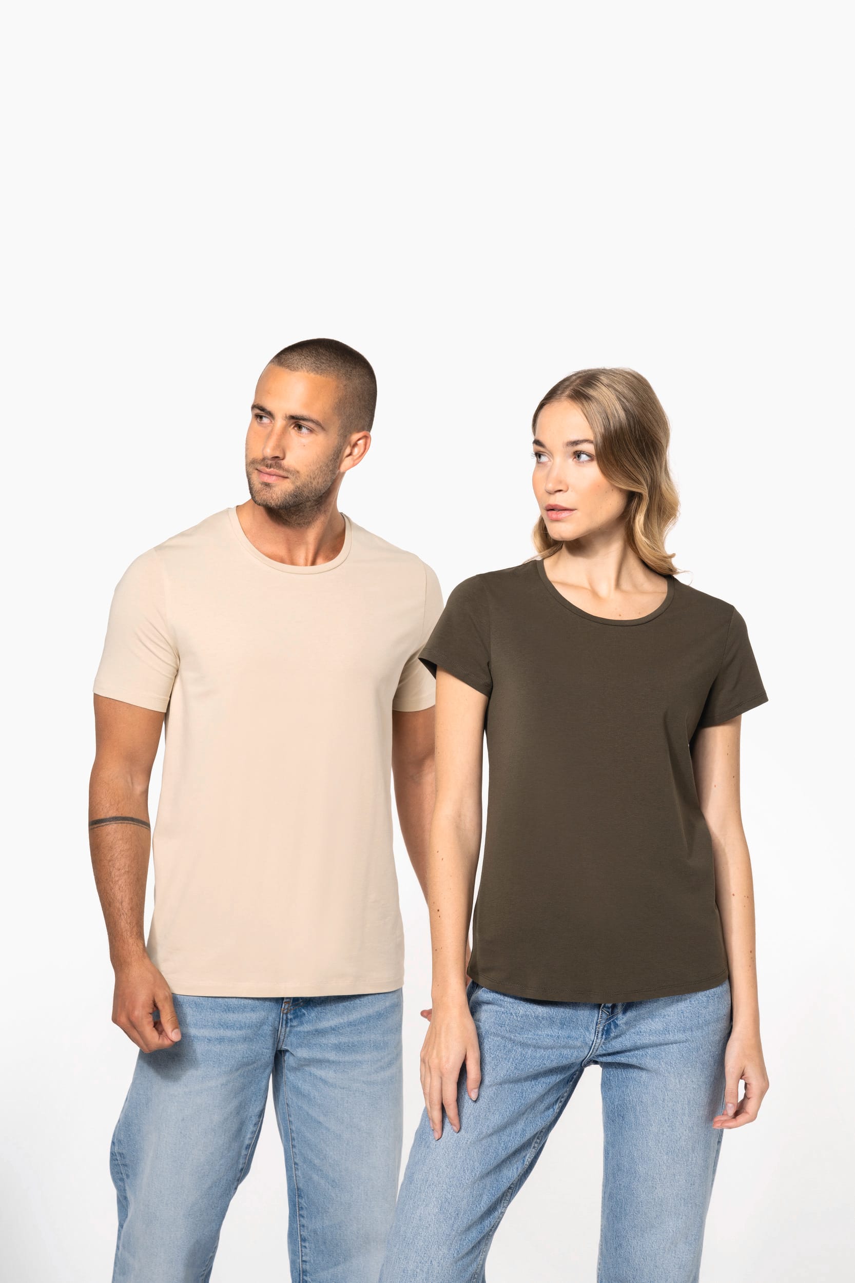 T-shirt col rond manches courtes femme – Image 9