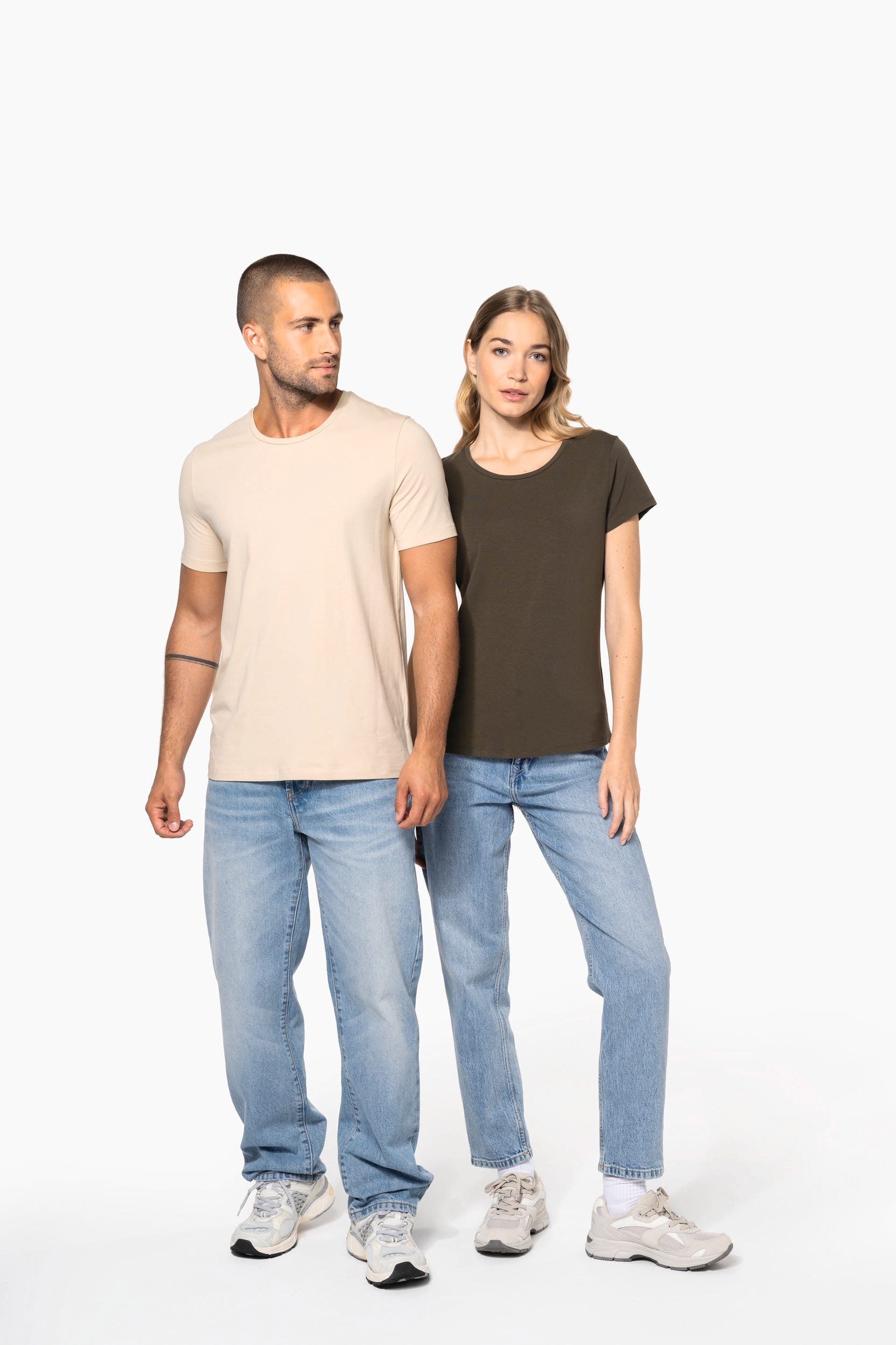T-shirt col rond manches courtes femme – Image 5