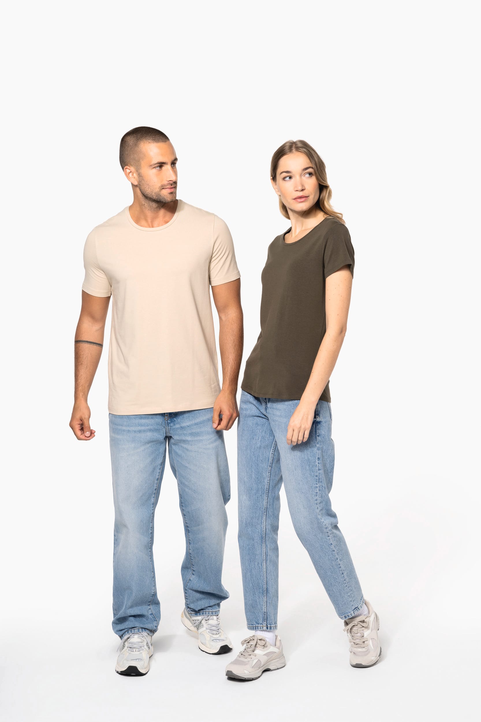 T-shirt col rond manches courtes femme – Image 8