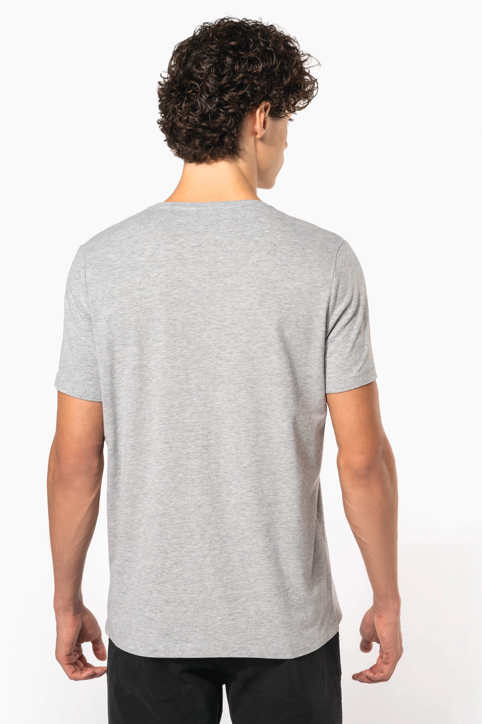 T-shirt manches courtes col V homme – Image 2