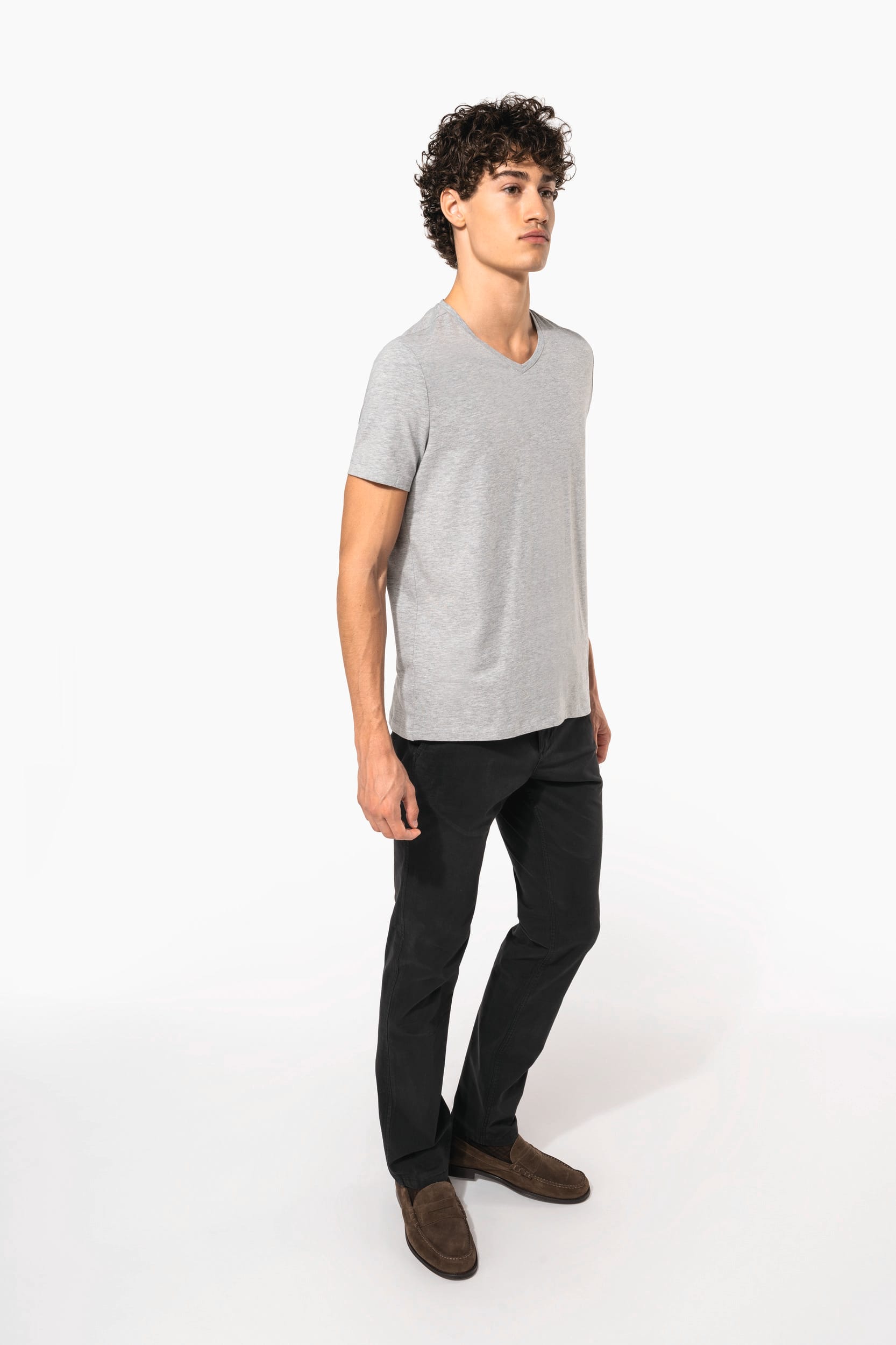 T-shirt manches courtes col V homme – Image 20