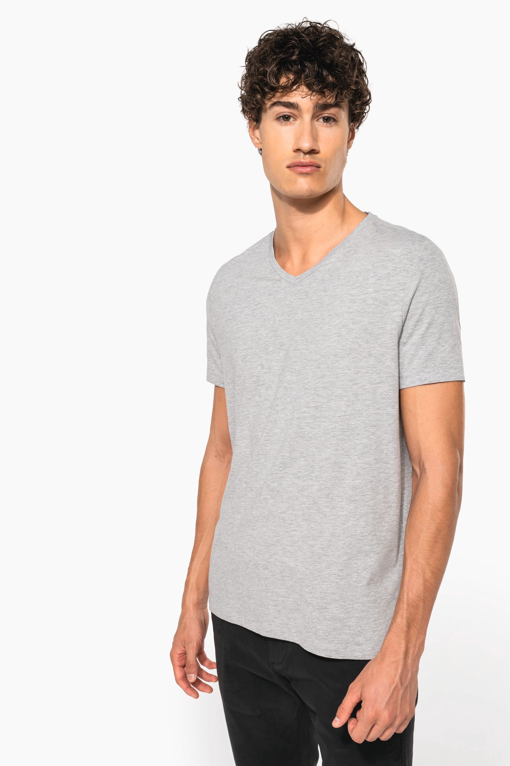 T-shirt manches courtes col V homme – Image 6