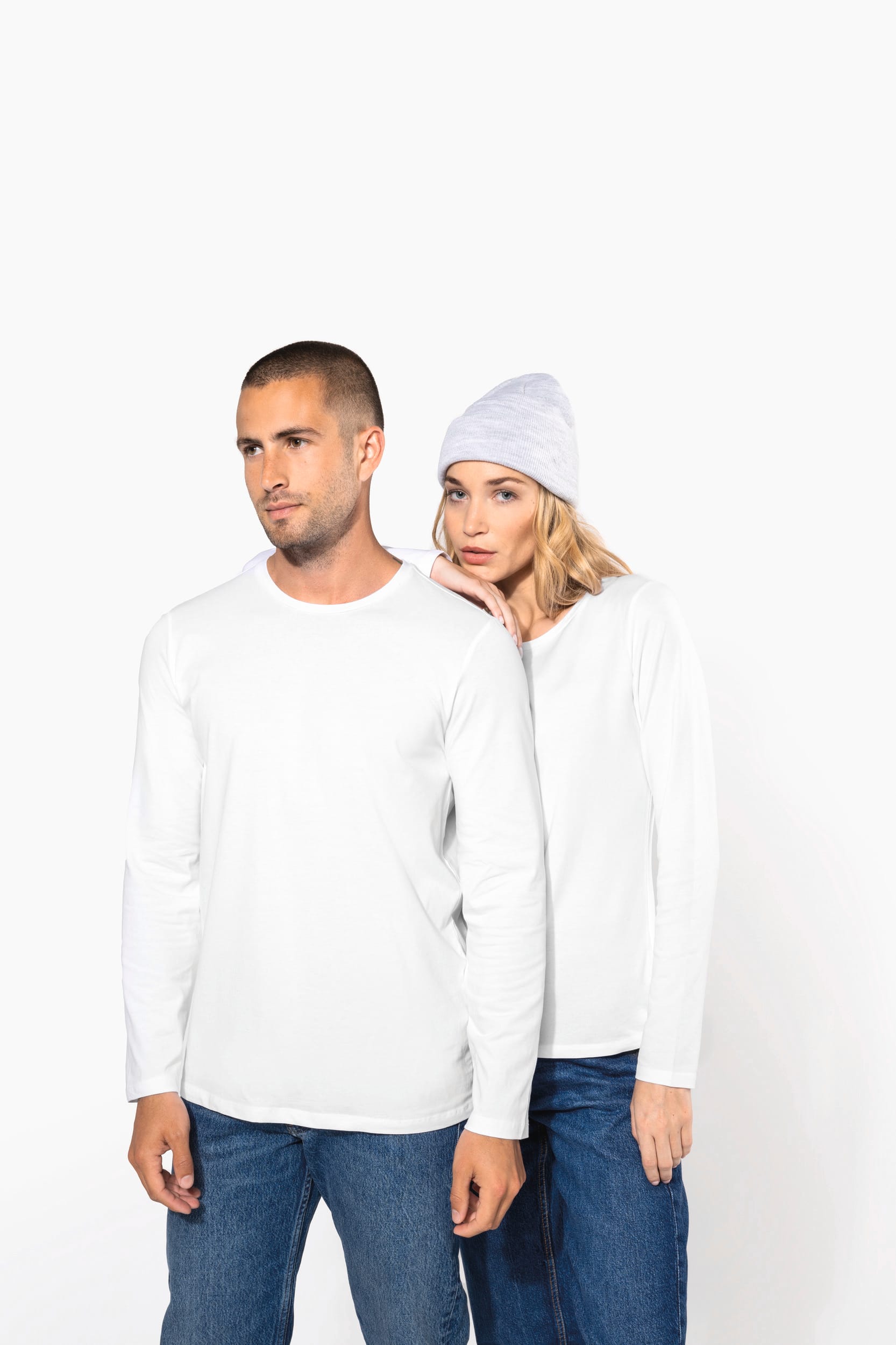 T-shirt col rond manches longues femme – Image 7