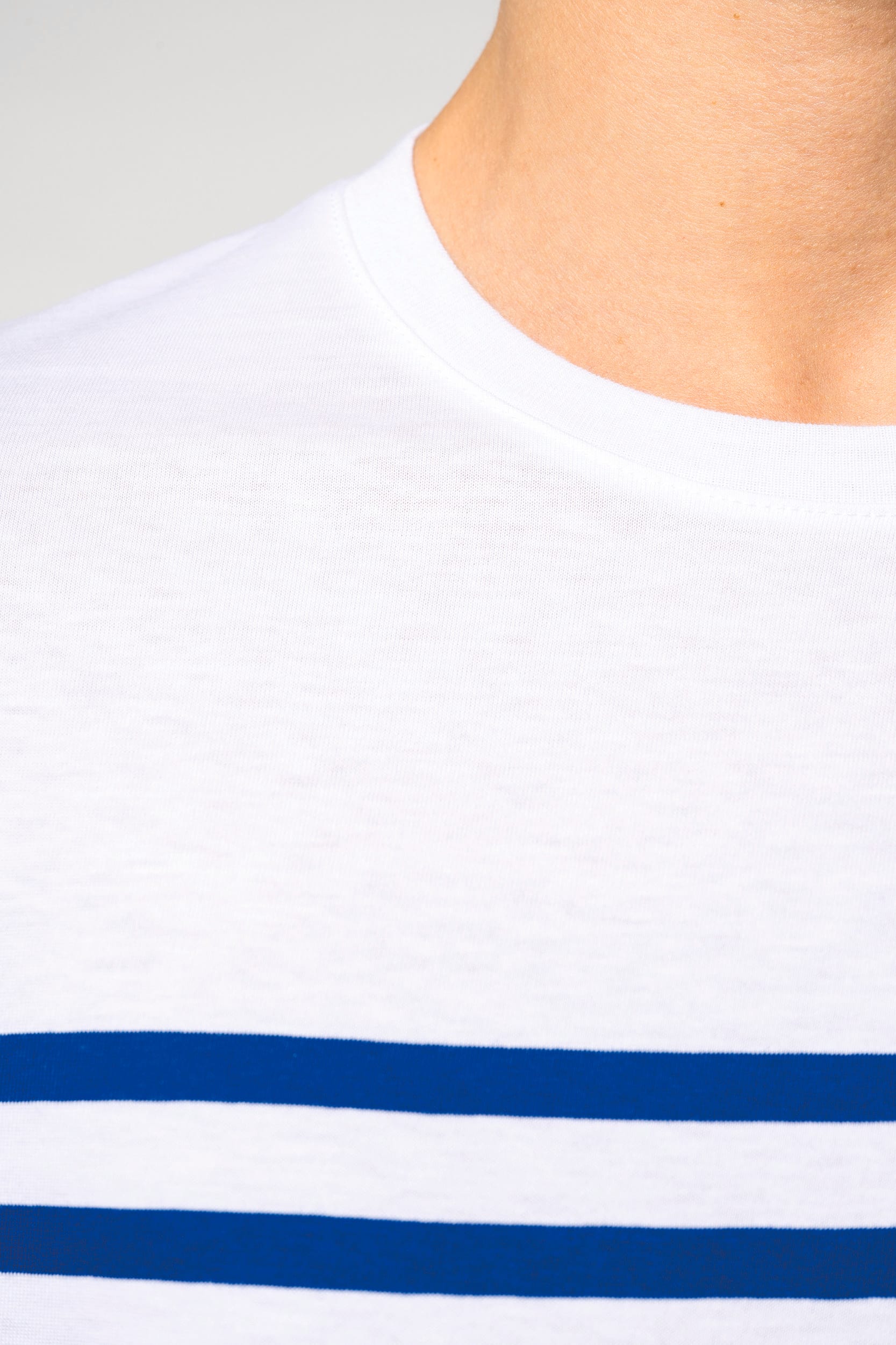 T-shirt marin col rond Bio homme – Image 4