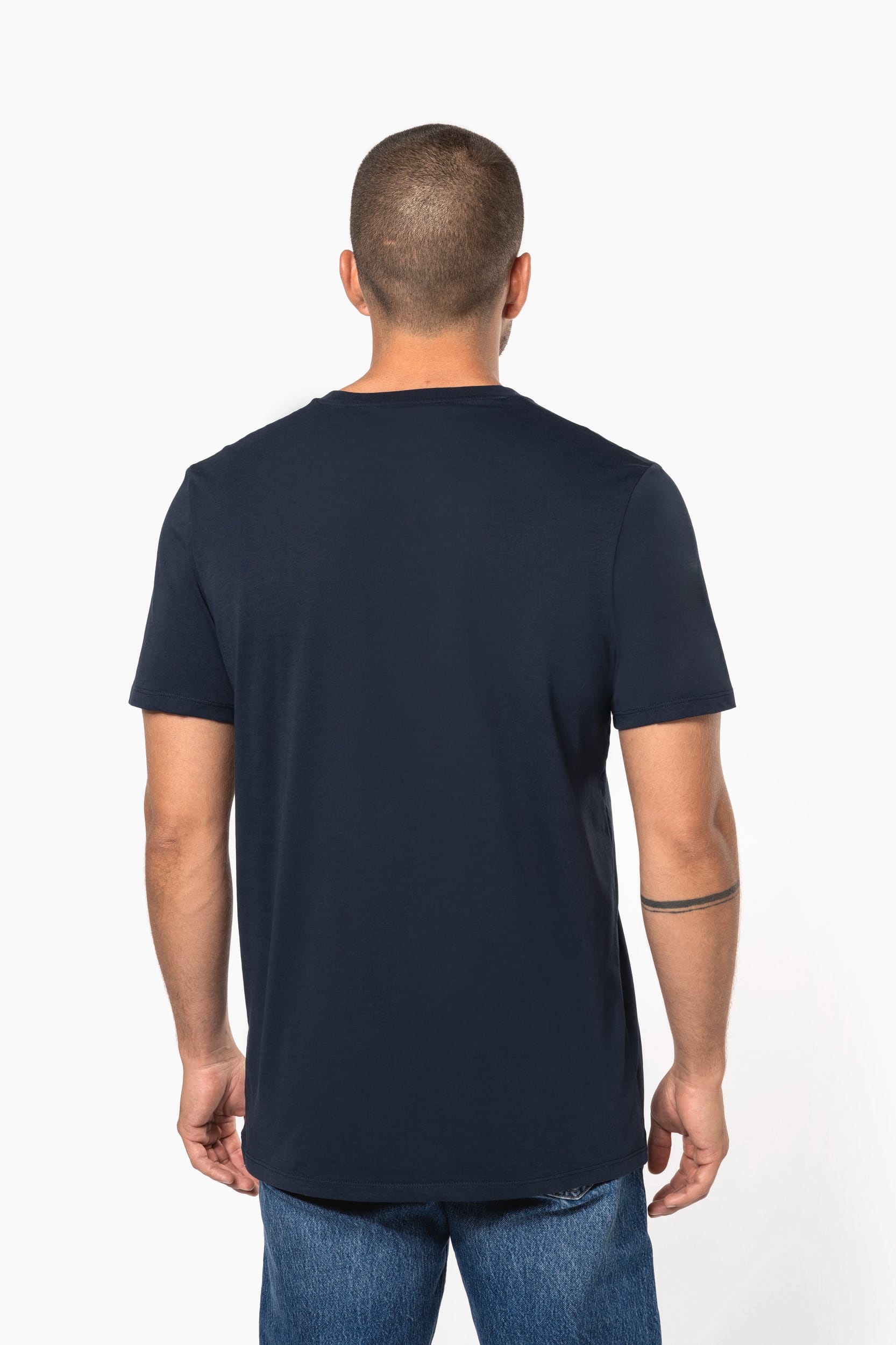 T-shirt col rond manches courtes unisexe – Image 6