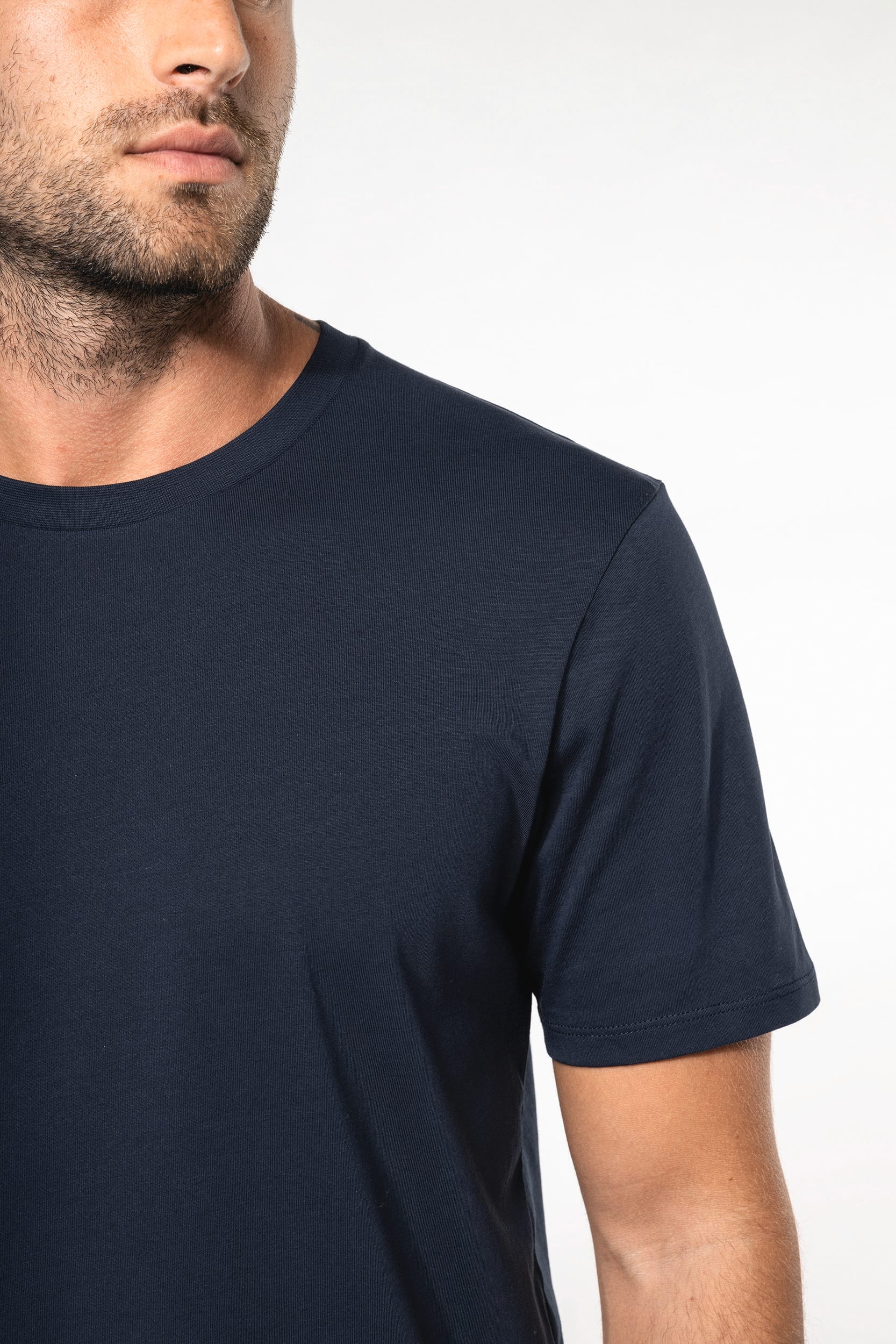 T-shirt col rond manches courtes unisexe – Image 7