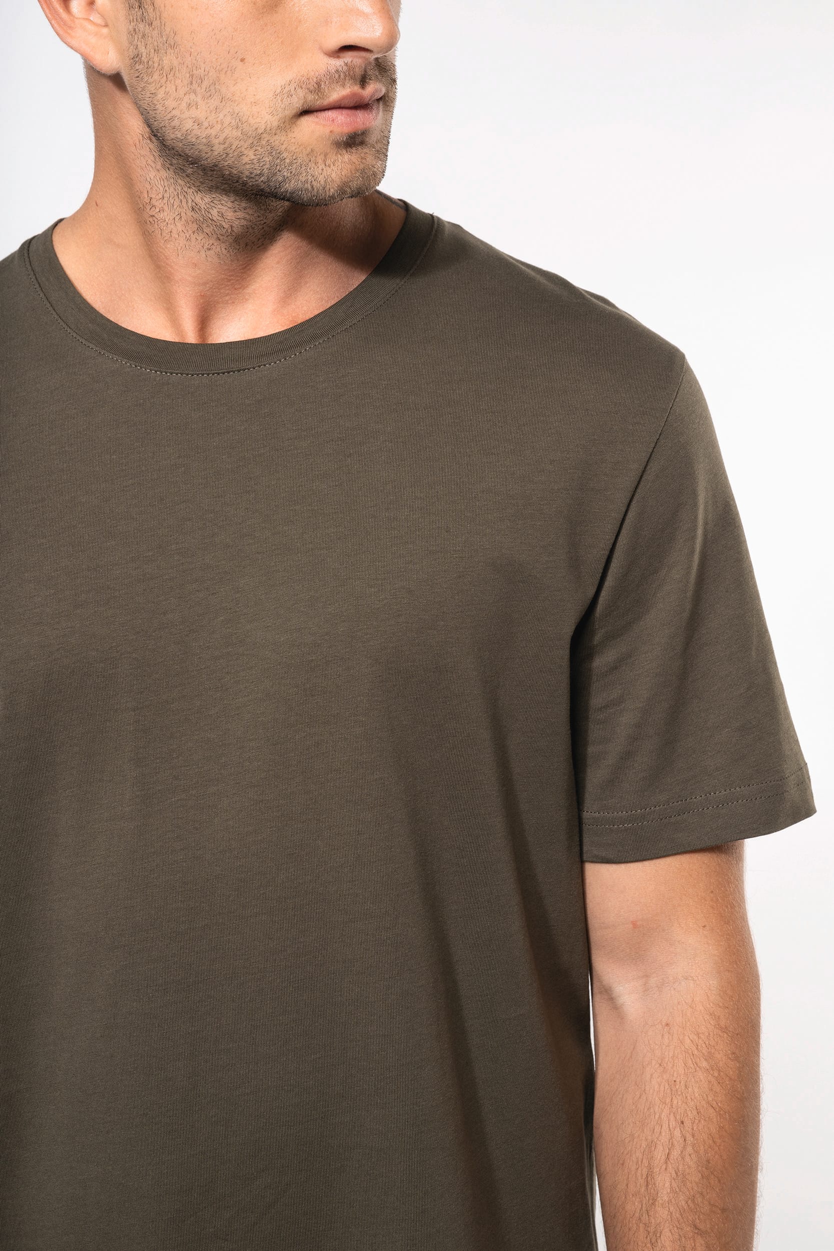 T-shirt col rond manches courtes homme – Image 3