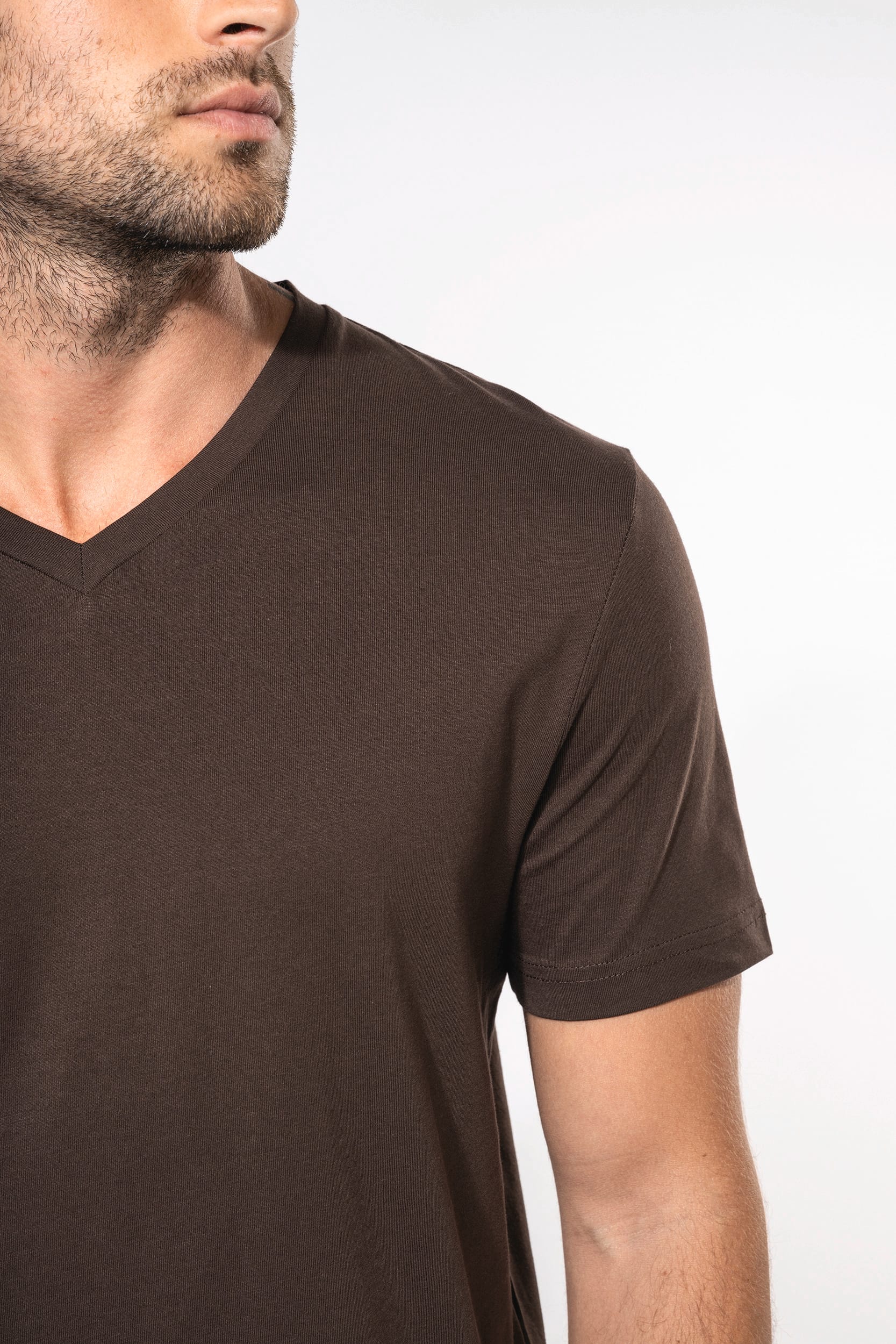 T-shirt col V manches courtes homme – Image 4