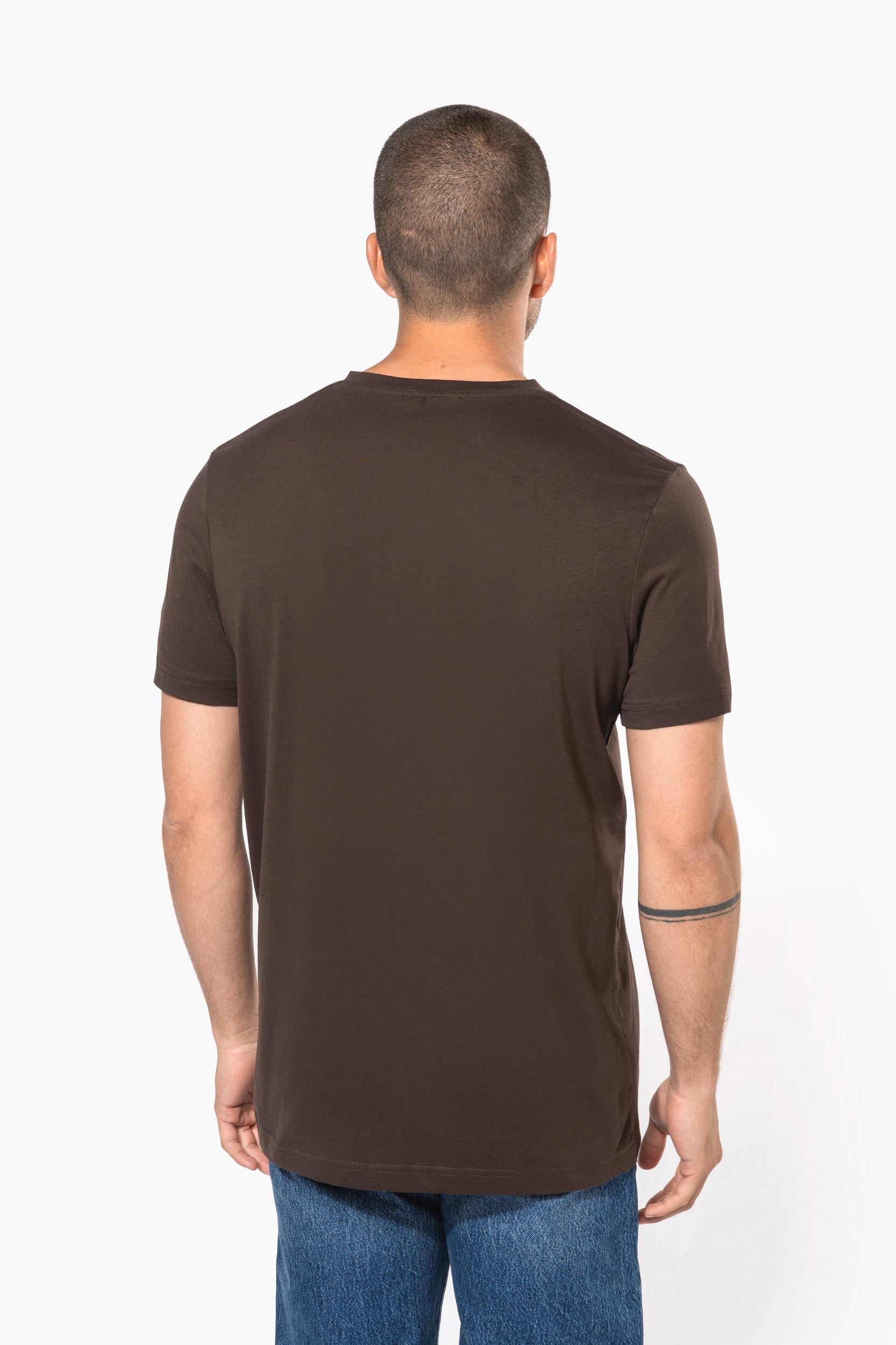 T-shirt col V manches courtes homme – Image 2