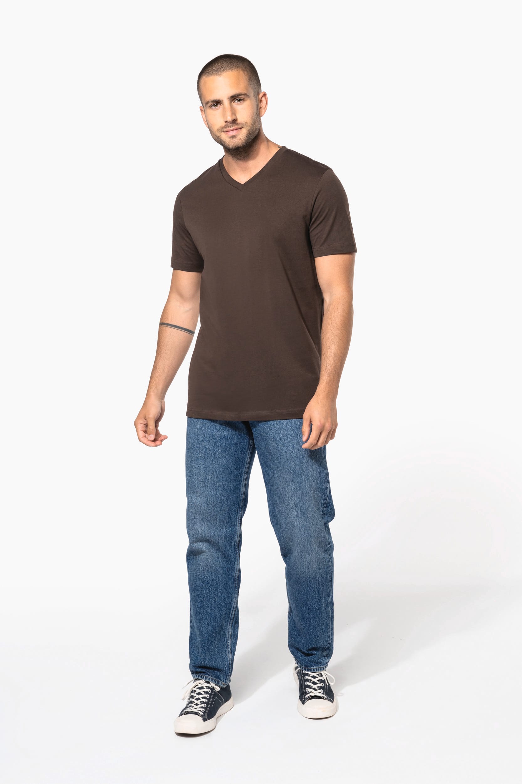 T-shirt col V manches courtes homme – Image 6