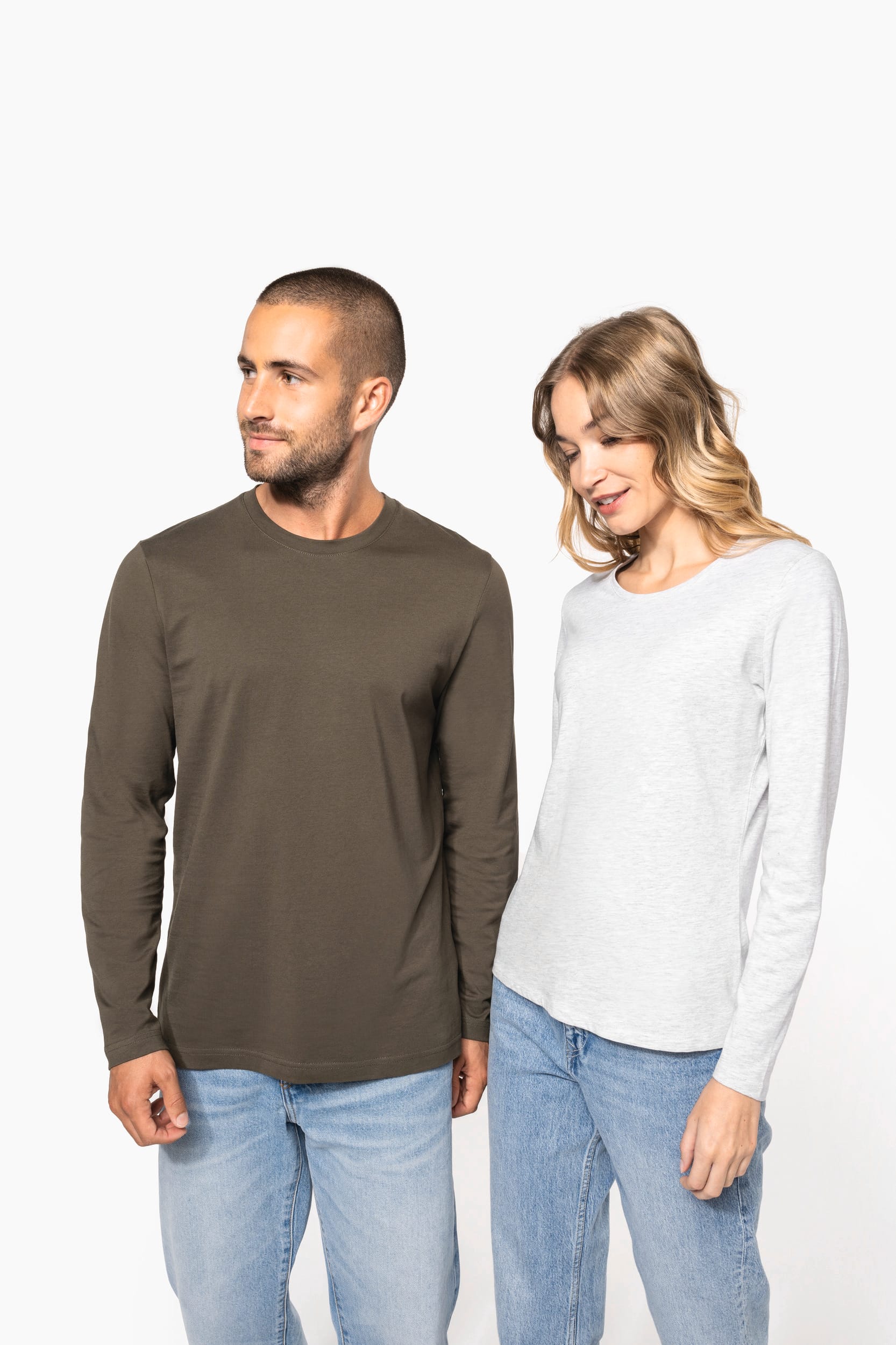 T-shirt col rond manches longues homme – Image 5
