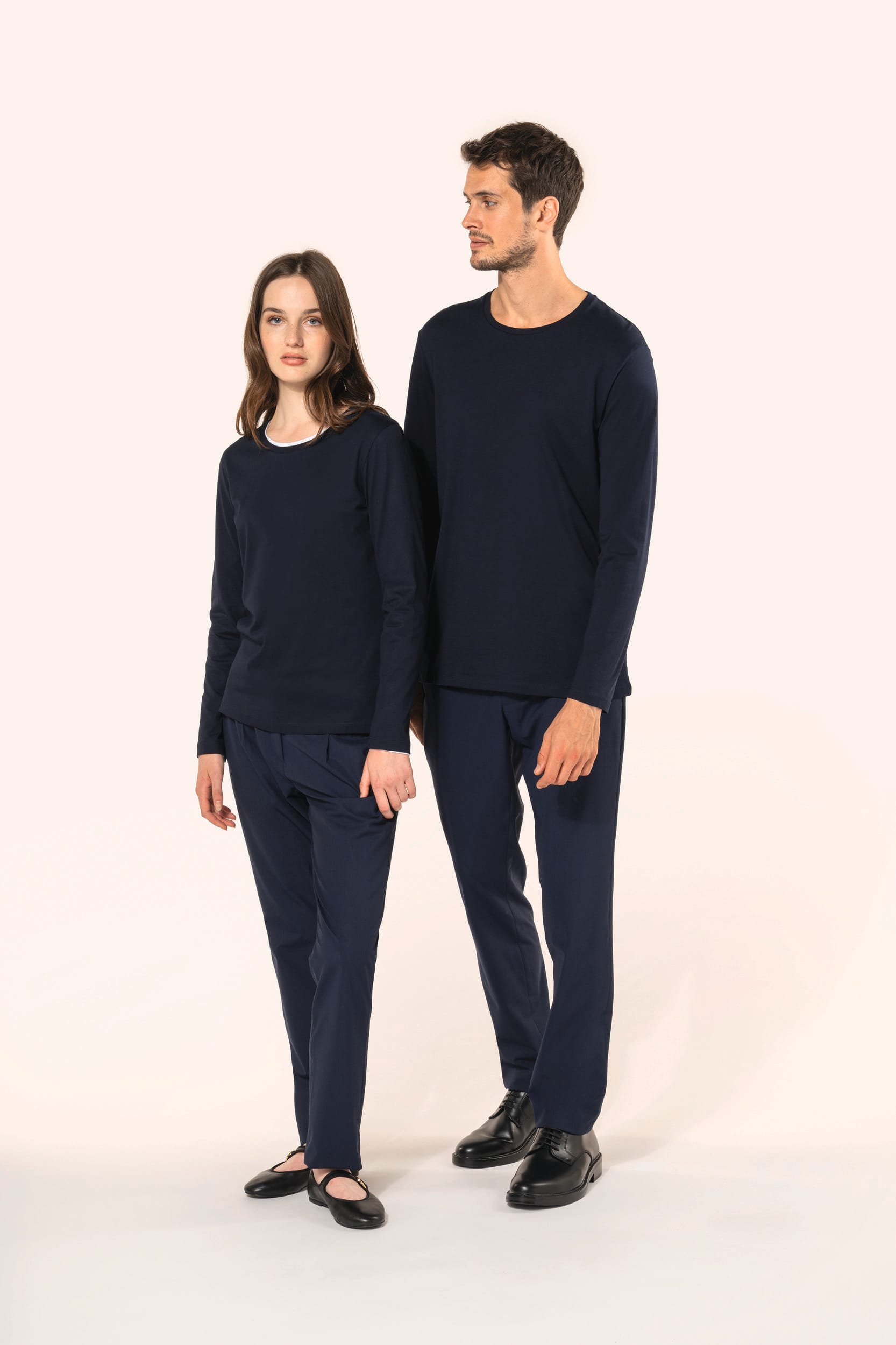 T-shirt Supima® col rond manches longues homme – Image 10