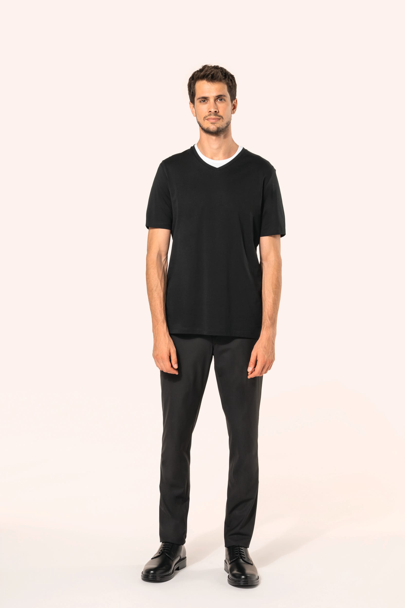 T-shirt Supima® col V manches courtes homme – Image 6