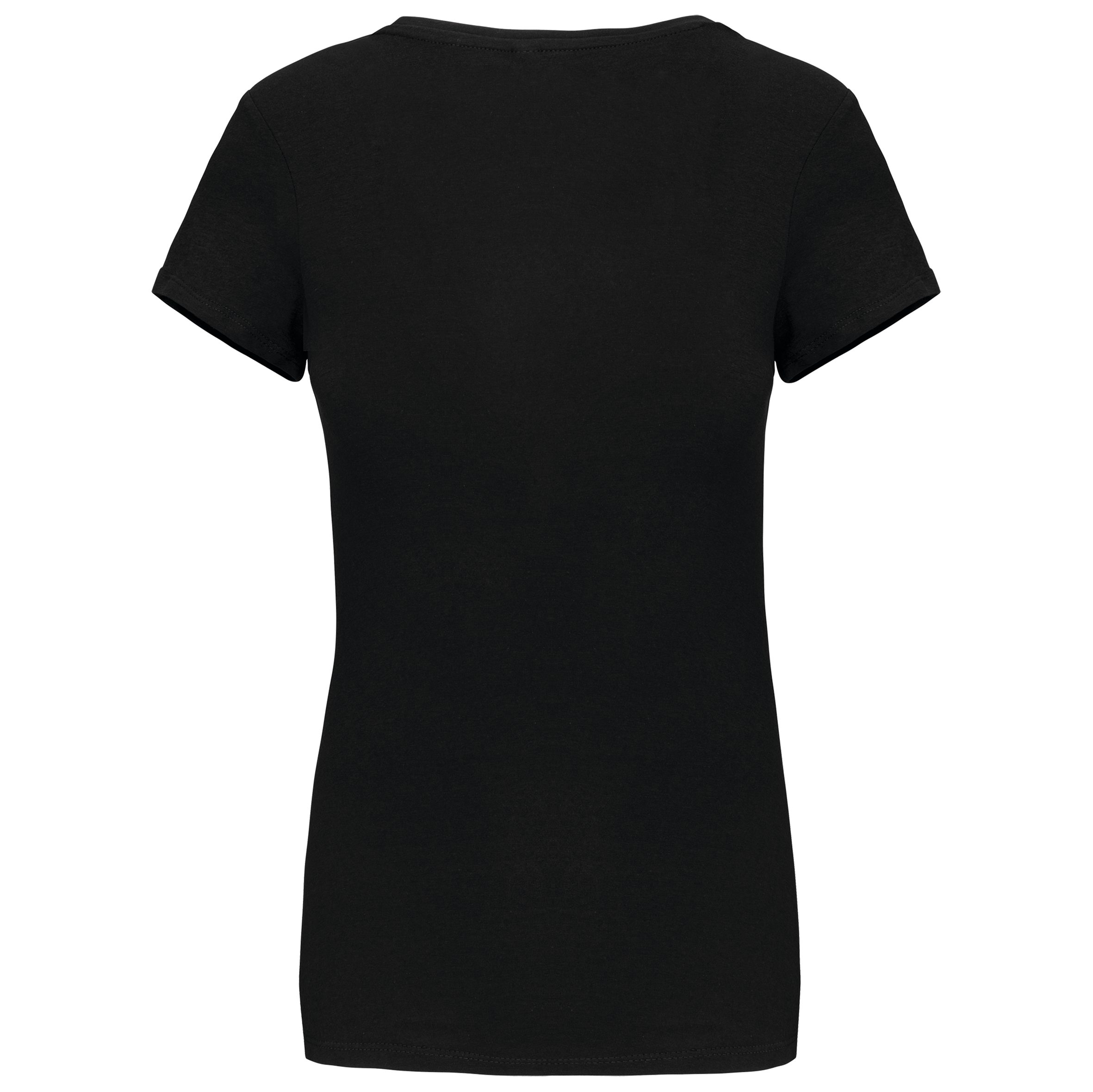 T-shirt col V manches courtes femme – Image 23