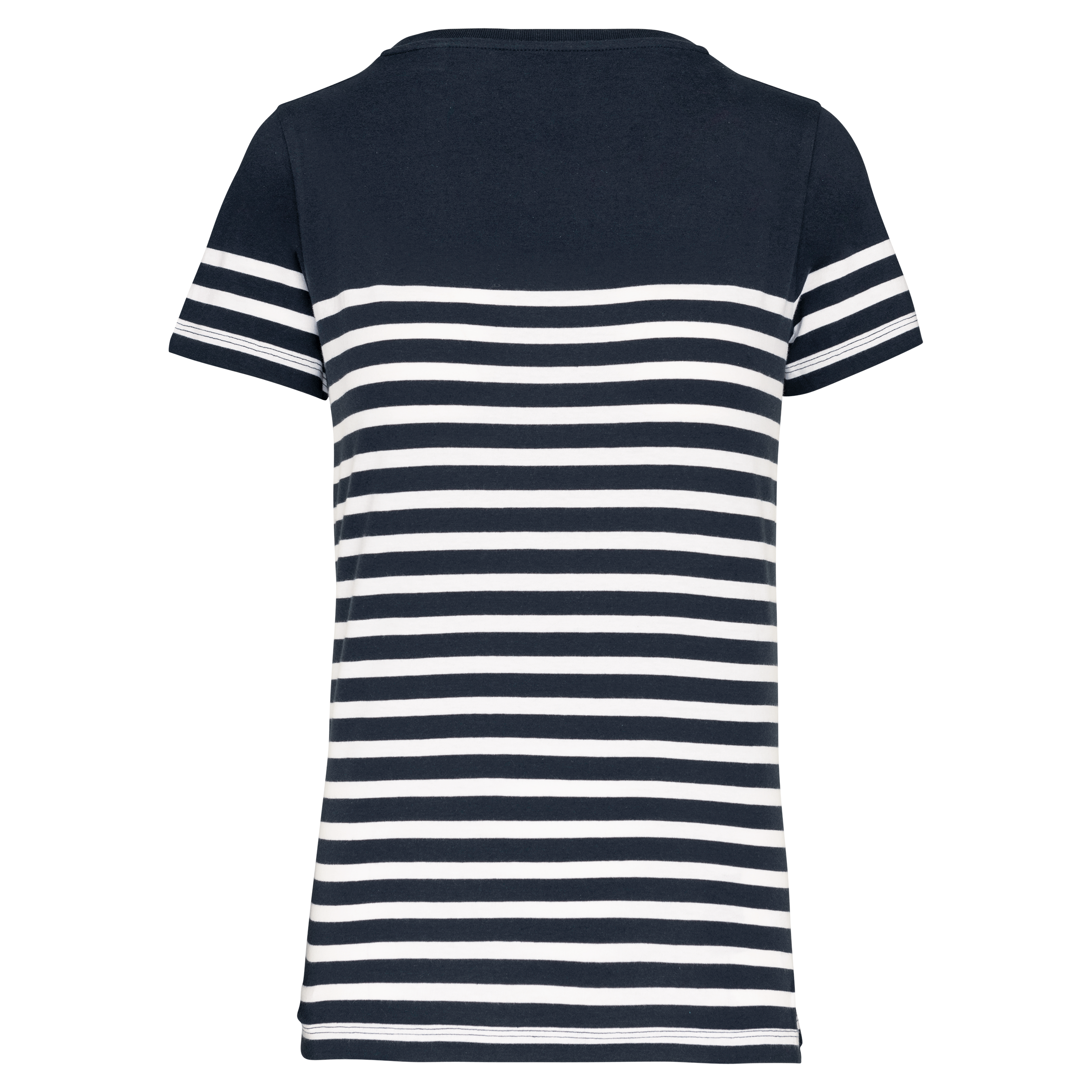 T-shirt marin col rond Bio femme – Image 12