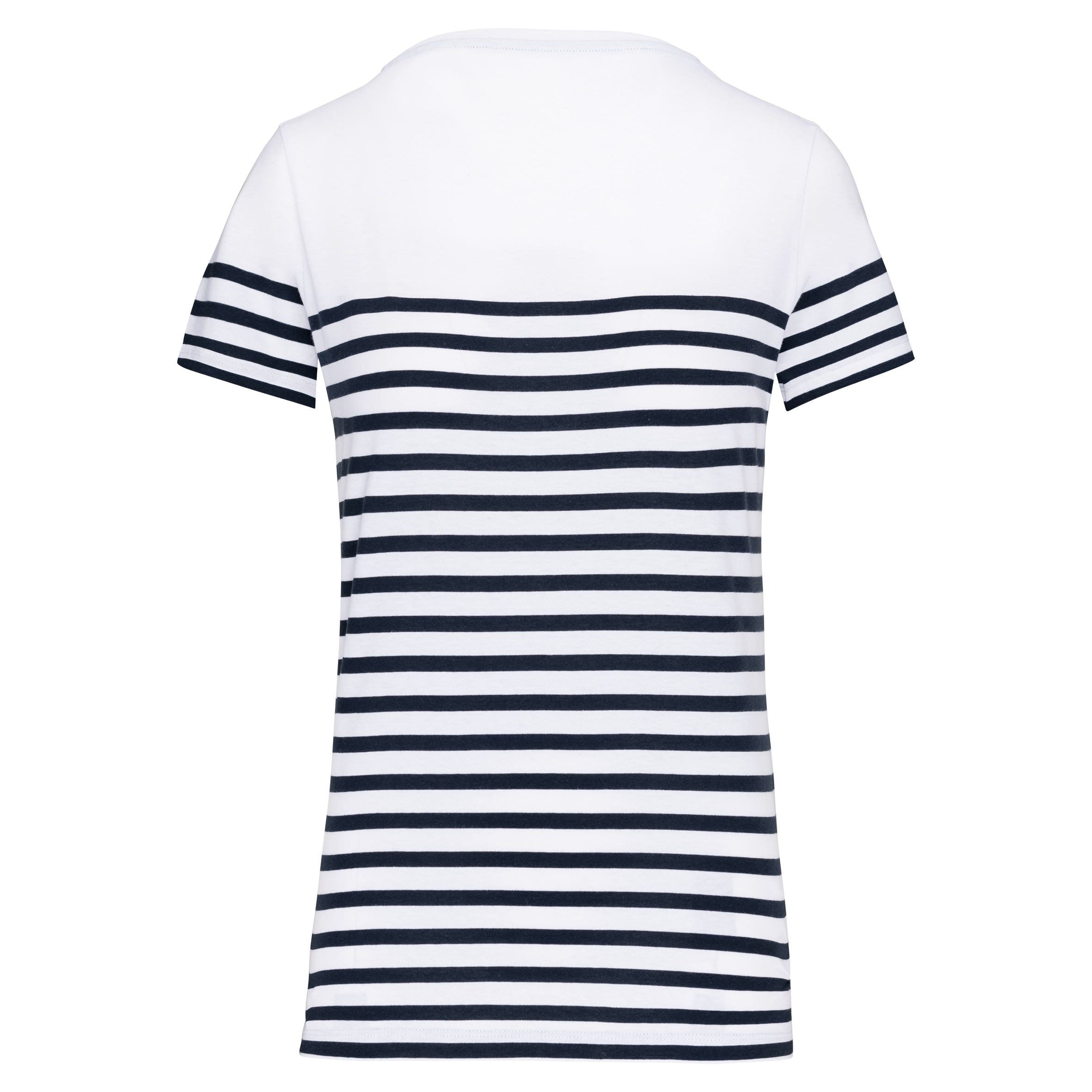 T-shirt marin col rond Bio femme – Image 14
