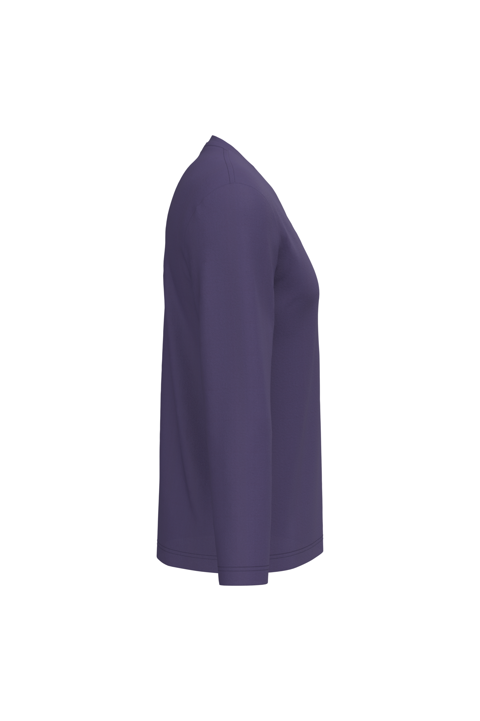 T-shirt col V manches longues homme – Image 36