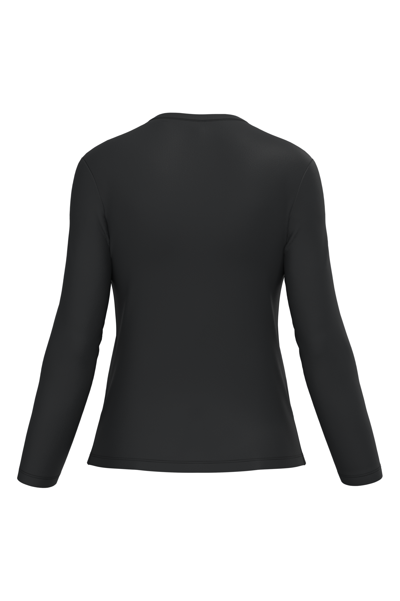 T-shirt col V manches longues femme – Image 9