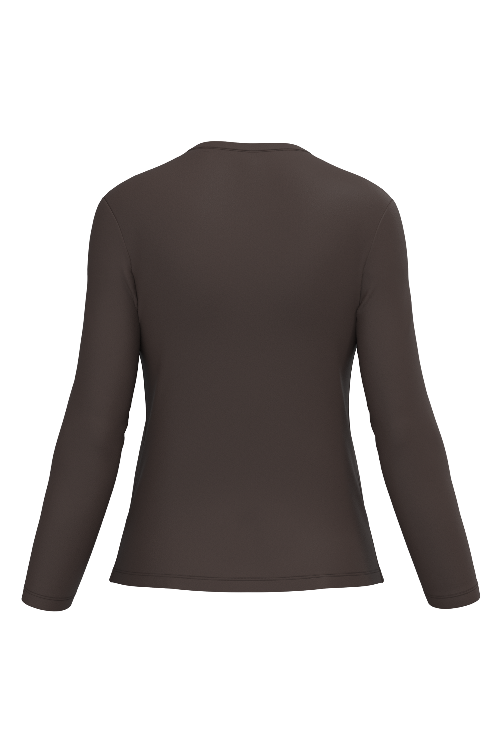 T-shirt col V manches longues femme – Image 11