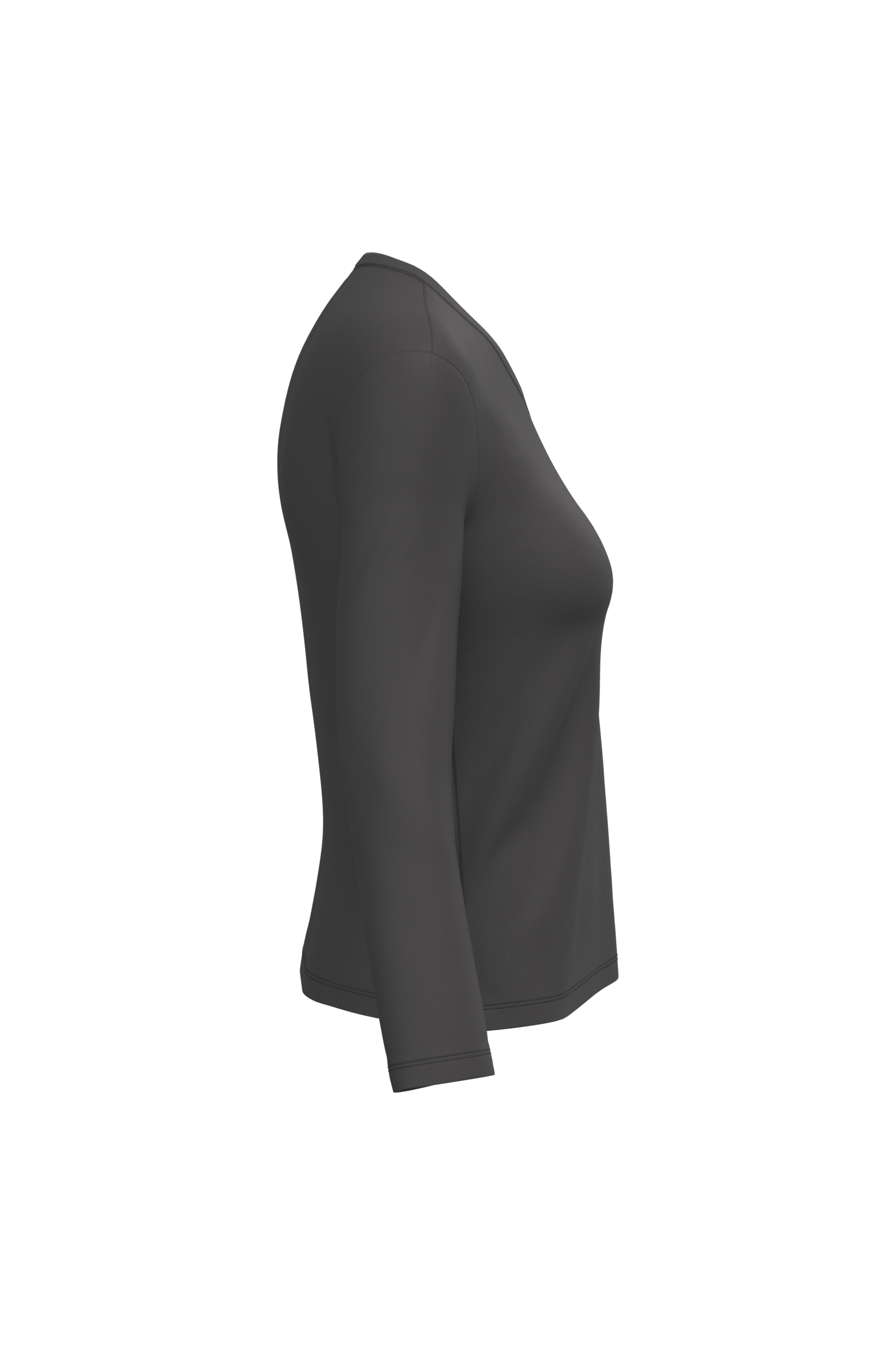 T-shirt col V manches longues femme – Image 14