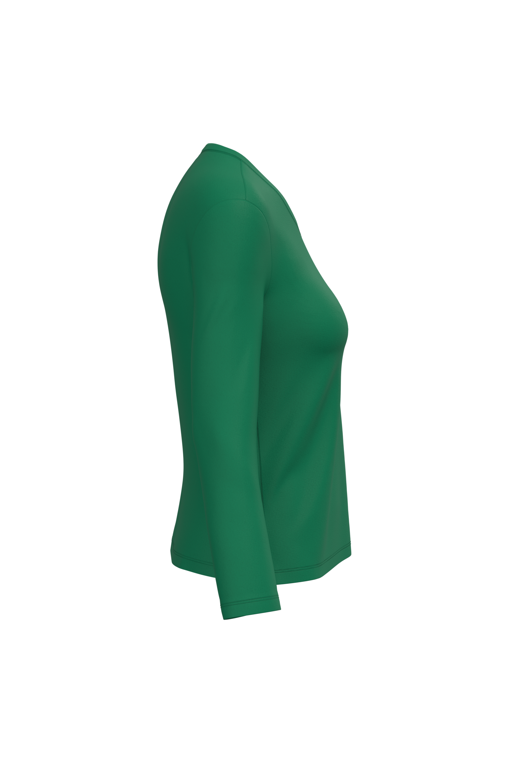 T-shirt col V manches longues femme – Image 22