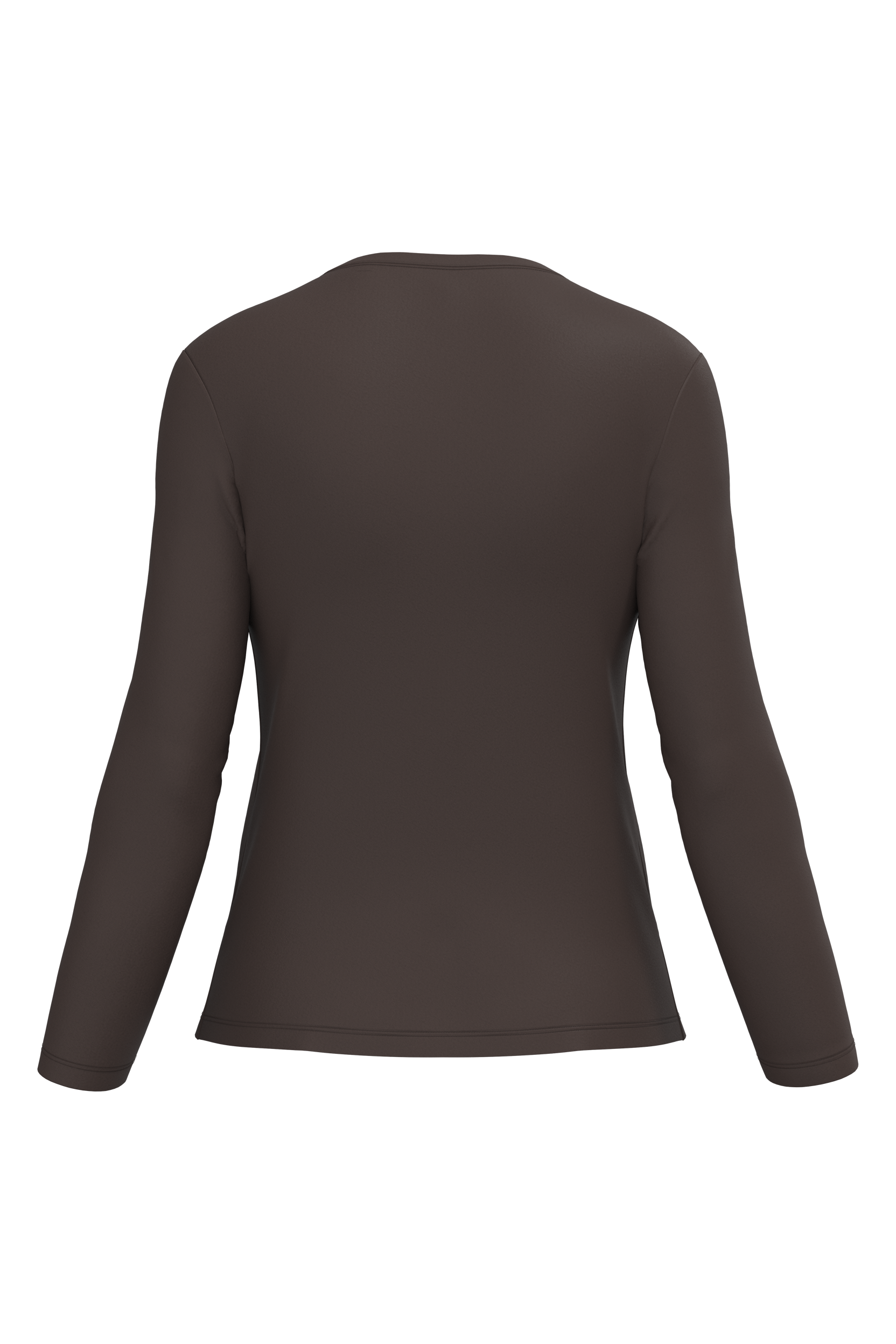 T-shirt col rond manches longues femme – Image 14