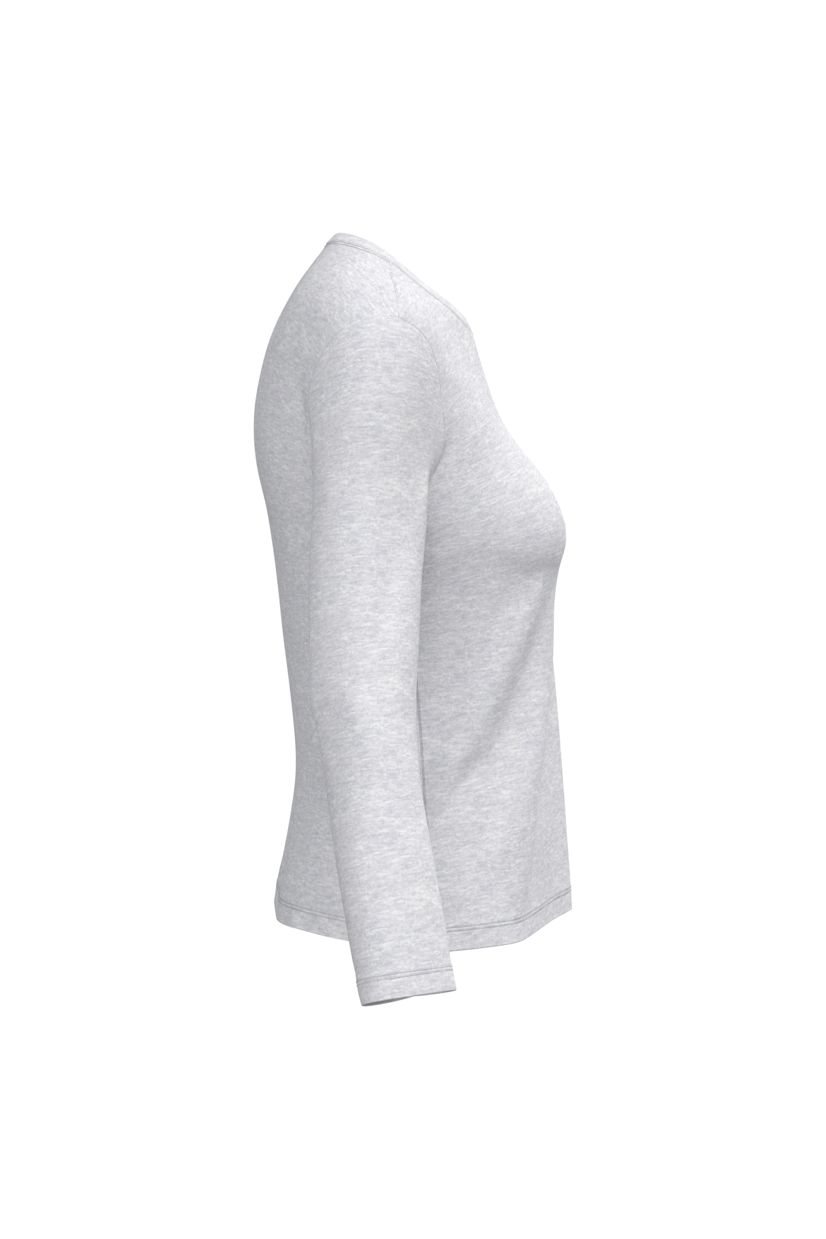 T-shirt col rond manches longues femme – Image 11