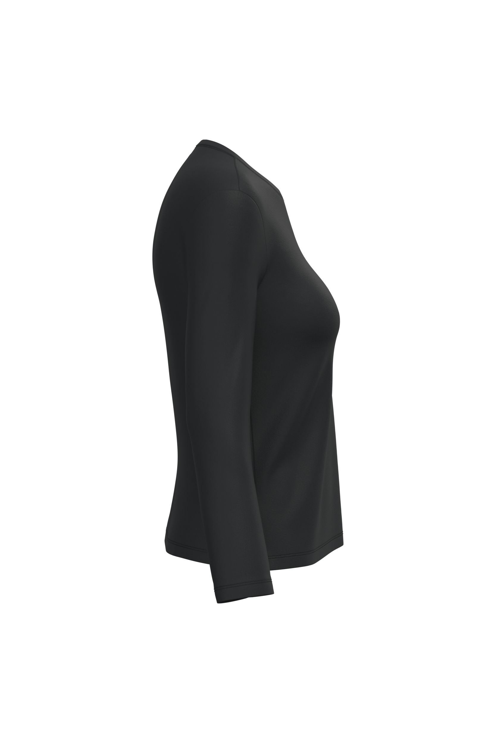 T-shirt col rond manches longues femme – Image 13