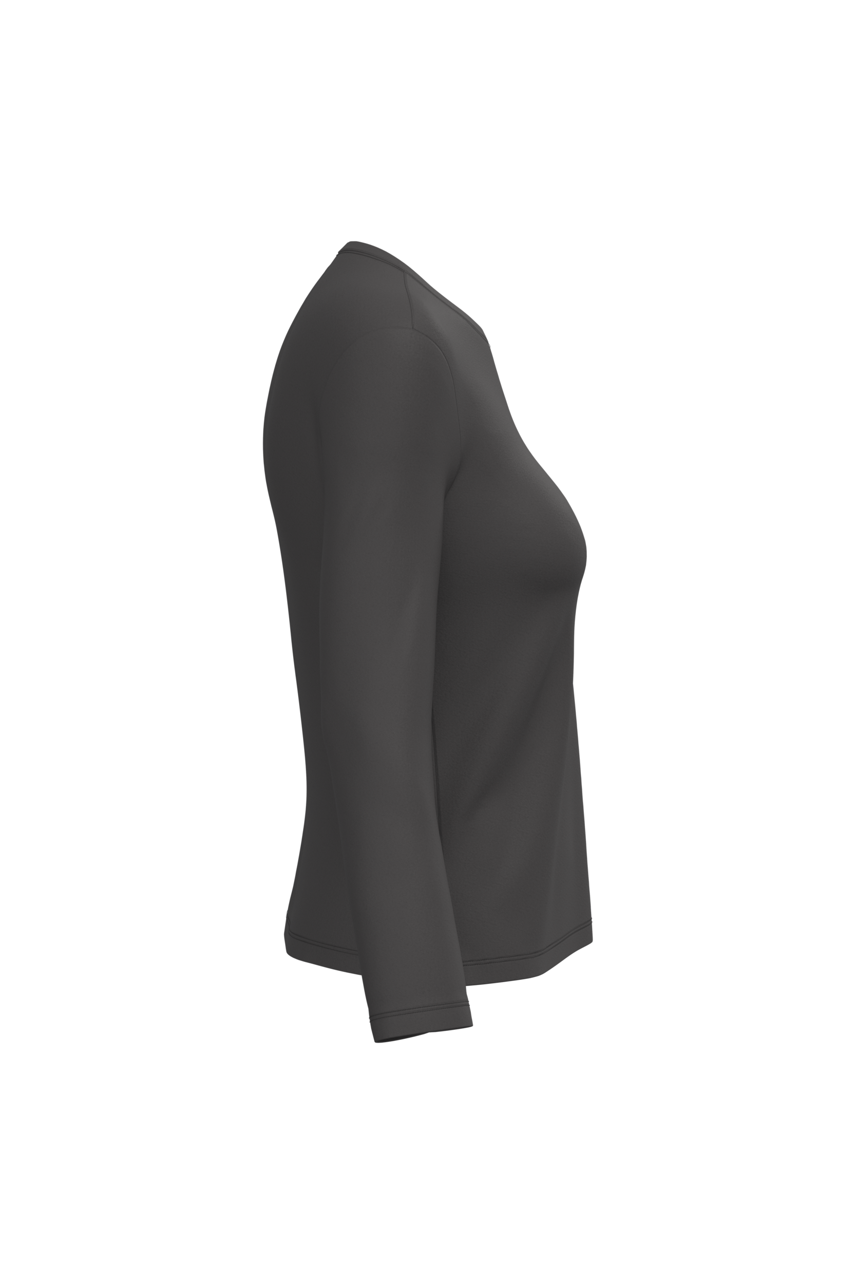 T-shirt col rond manches longues femme – Image 17