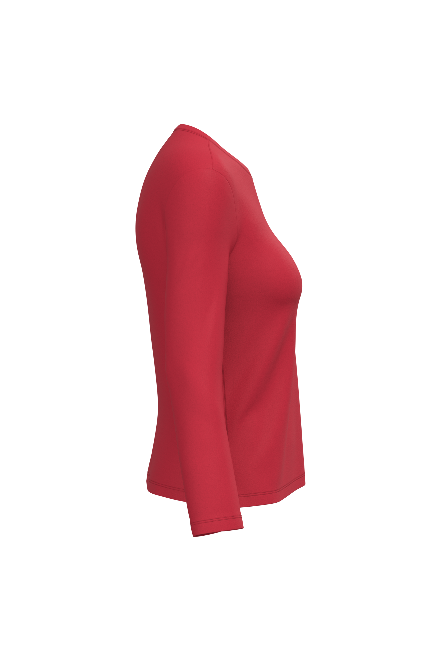 T-shirt col rond manches longues femme – Image 41