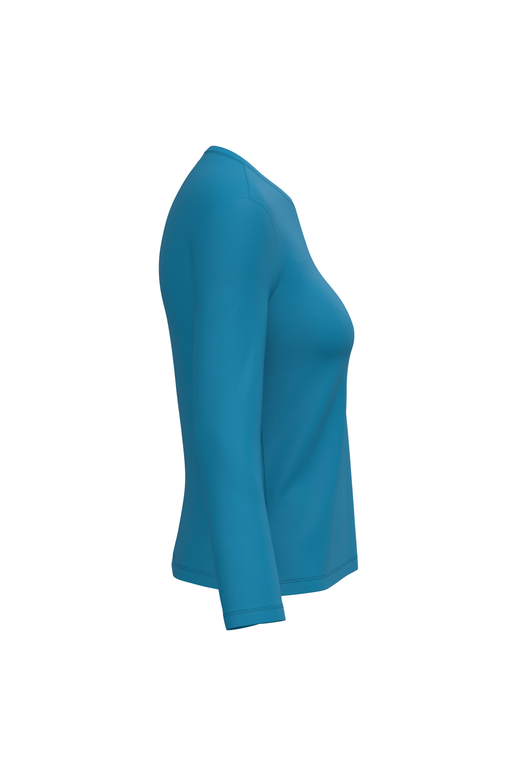 T-shirt col rond manches longues femme – Image 47