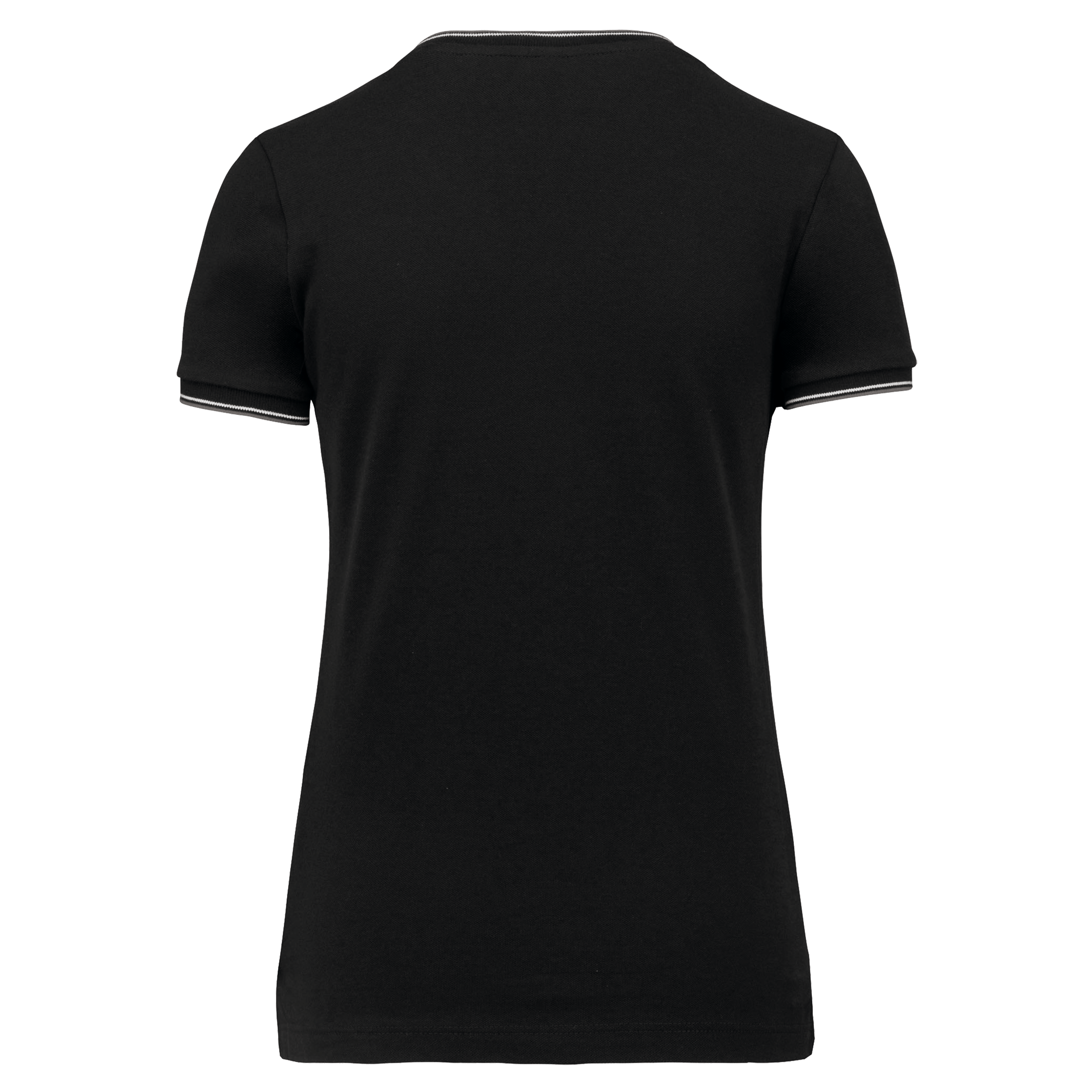 T-shirt maille piquée col V femme – Image 13