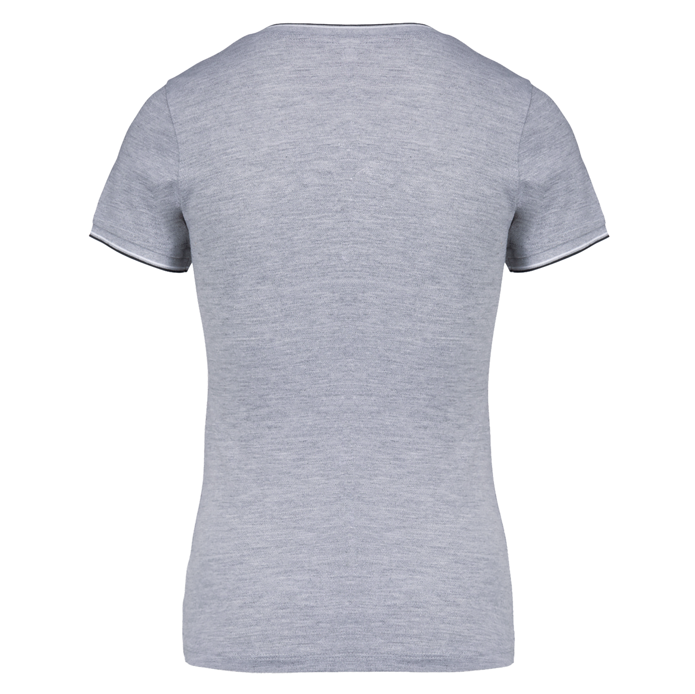 T-shirt maille piquée col V femme – Image 19