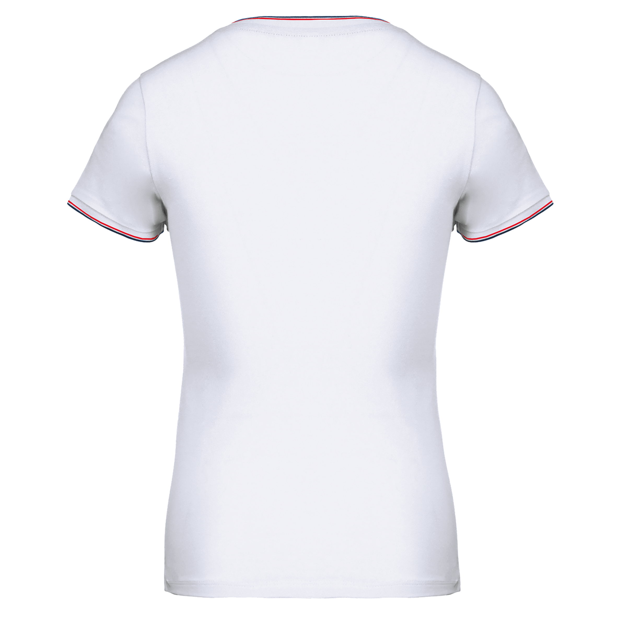 T-shirt maille piquée col V femme – Image 23